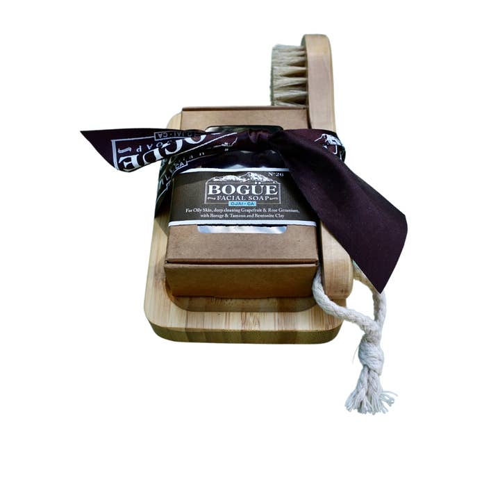 Coffret cadeau de savon pour le visage au lait de chèvre n° 26 pour peau grasse pour la vente par Bogue Milk Soap