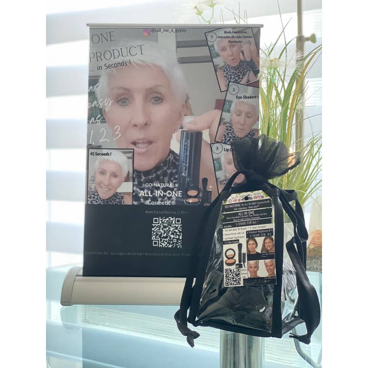 GO NATURAL® - Vente Palette de maquillage pour le teint - GO NATURAL® Les coffrets cadeaux cosmétiques TOUT-EN-UN® - Essai5