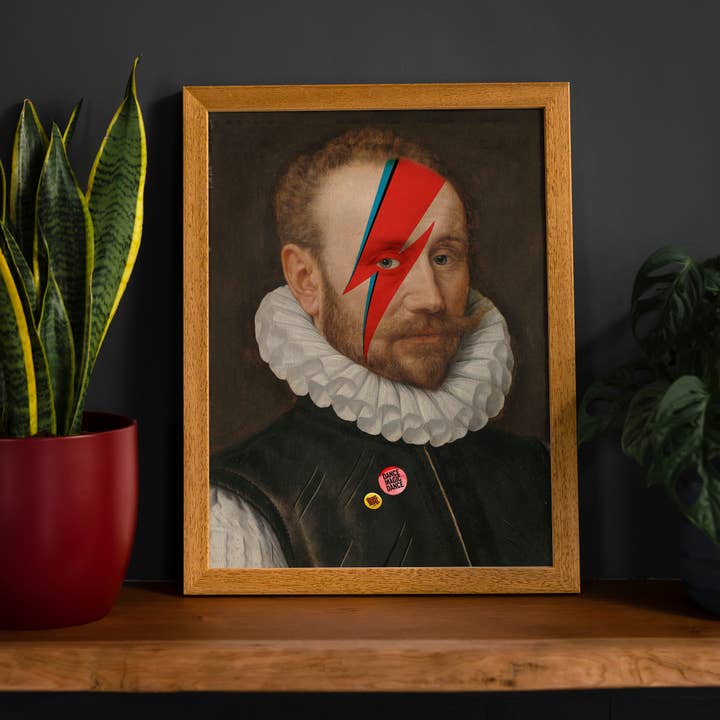 Rebel Bowie Print for engroshandel hos Ink & Drop