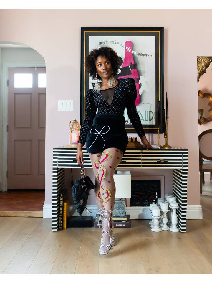 Sock Candy - Wholesale Tights - Women's - Year of the Dragon Sheer Tights4