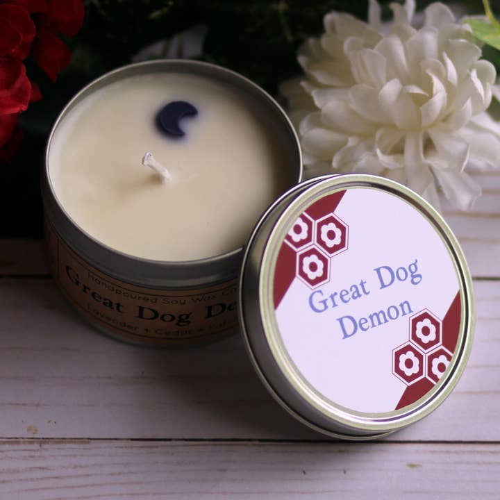 Mizu Crafts - Wholesale Travel Candles - Great Dog Demon | Inuyasha Inspired 8 oz0