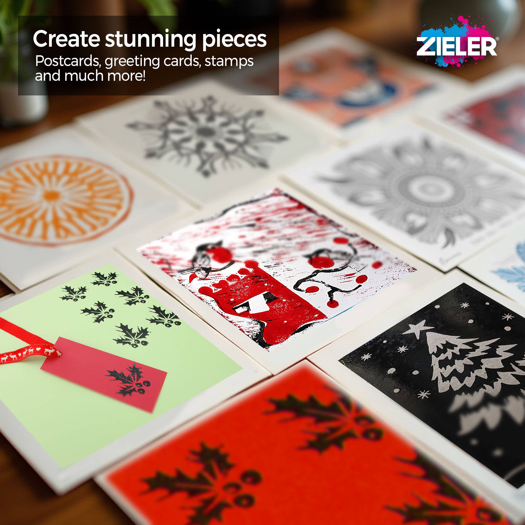 Zieler - Wholesale Craft Supplies - A4 Lino Sheets – Lino Printing Block Sheets – by Zieler®6