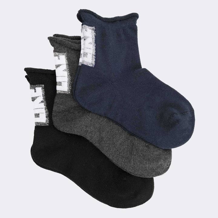 Chaussettes courtes fantaisie pour garçon Like en coton chaud (4/445) pour la vente par Ciocca