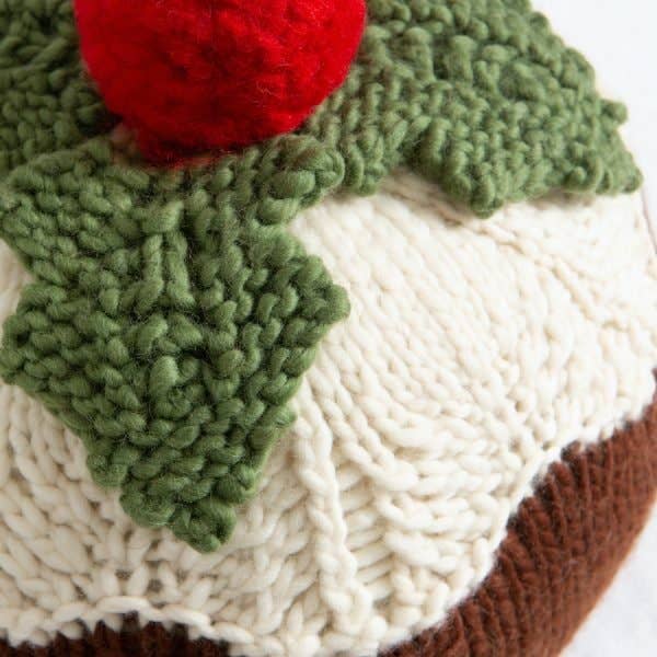 Wool Couture Company – wholesale Material för stickning/virkning – Christmas Pudding Stickning Kit