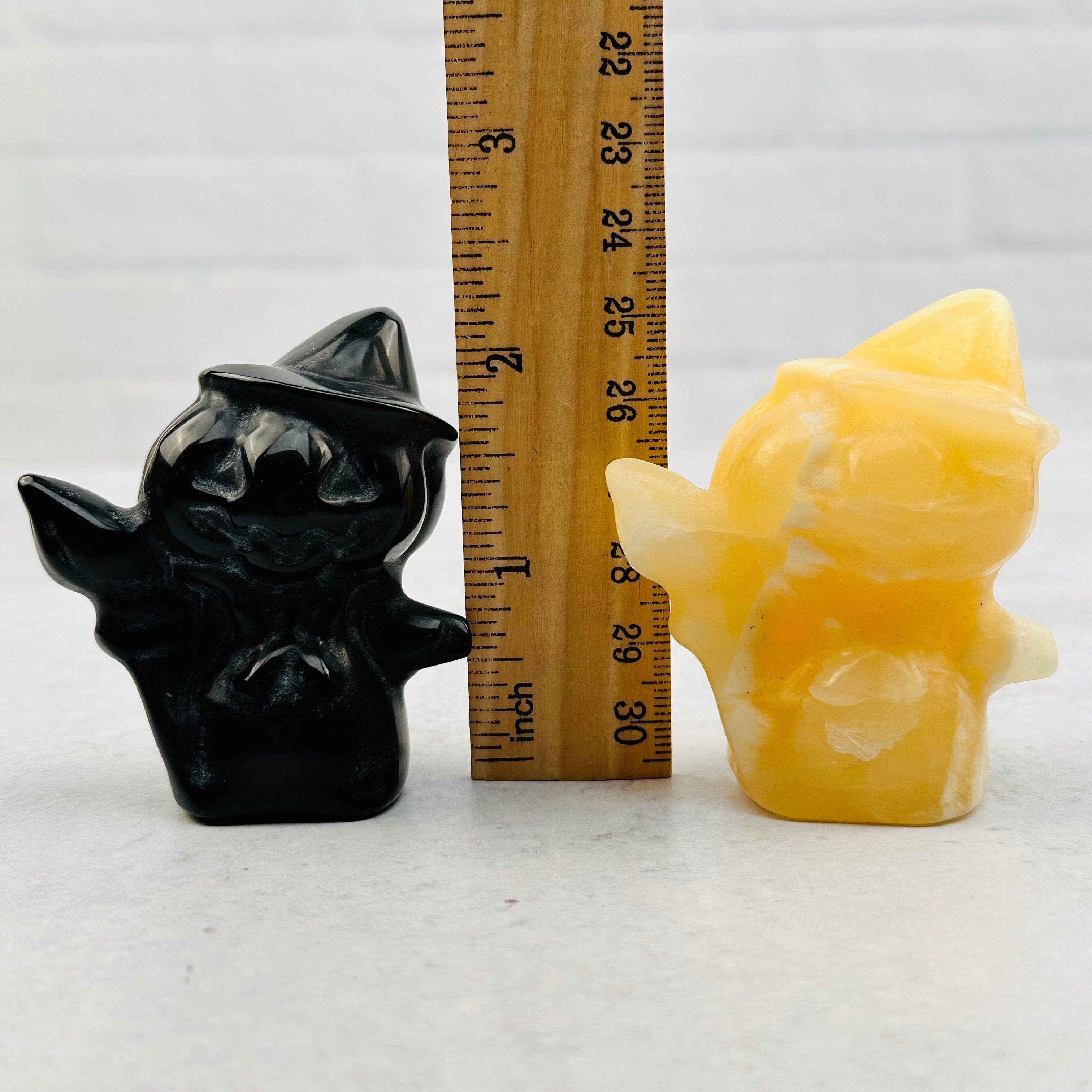 Rock Paradise - Wholesale Decorative Figurine - Crystal Carved Gemstone Pumpkin Head Witch - Halloween Decor3