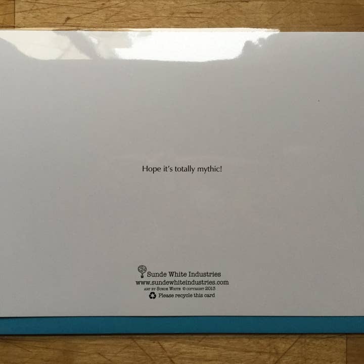 Sunde White Industries - Wholesale Birthday Card - Griffin Birthday Card2