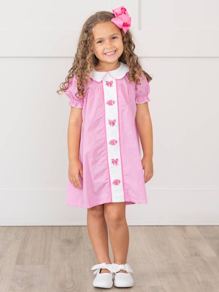 Marie Nicole Clothing - Wholesale Dress - Kids - Blitz & Bows Embroidered Dress3