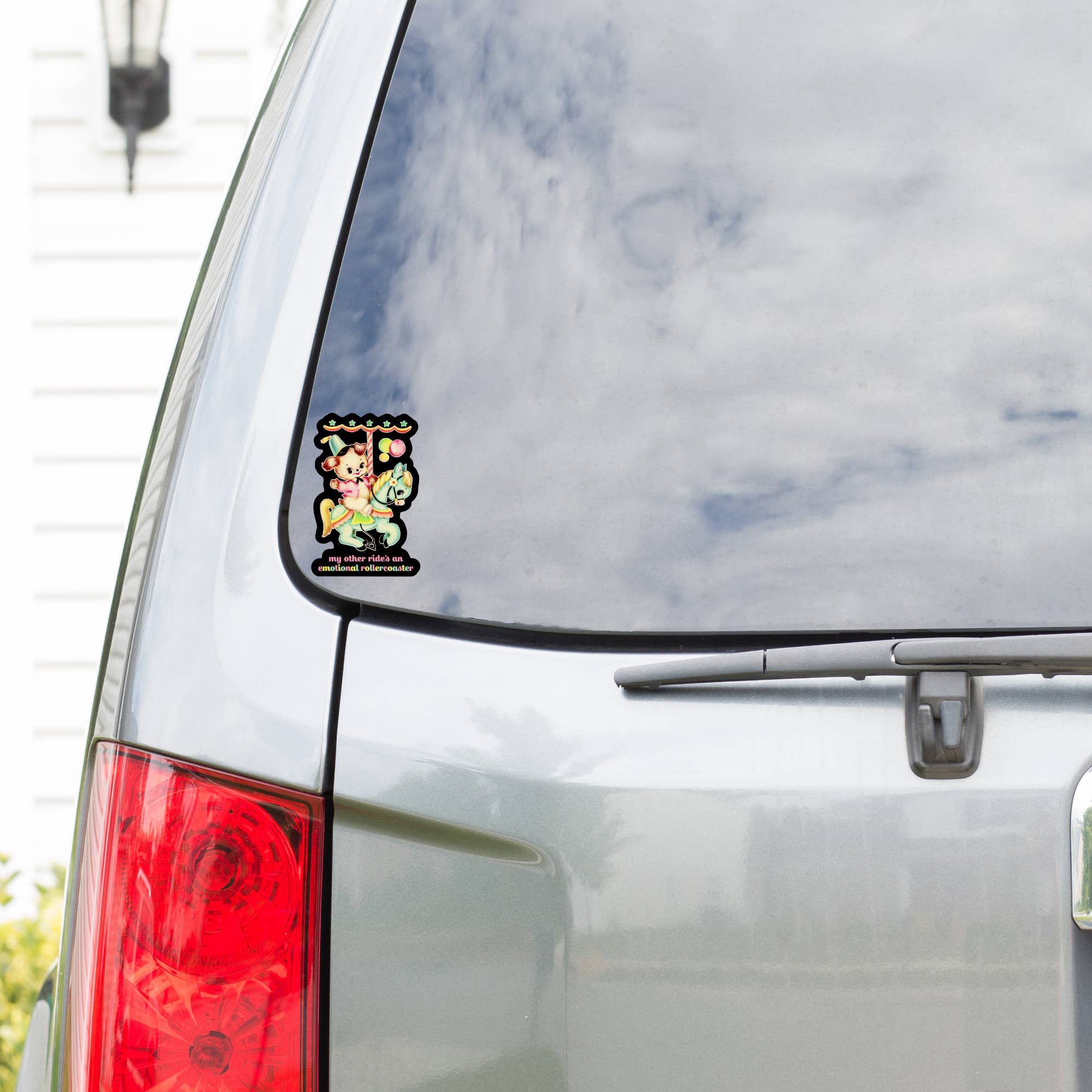 Juju and Moxie - Wholesale Sticker - Funny Sarcastic Vintage Dog Pup High Quality Vinyl Sticker3