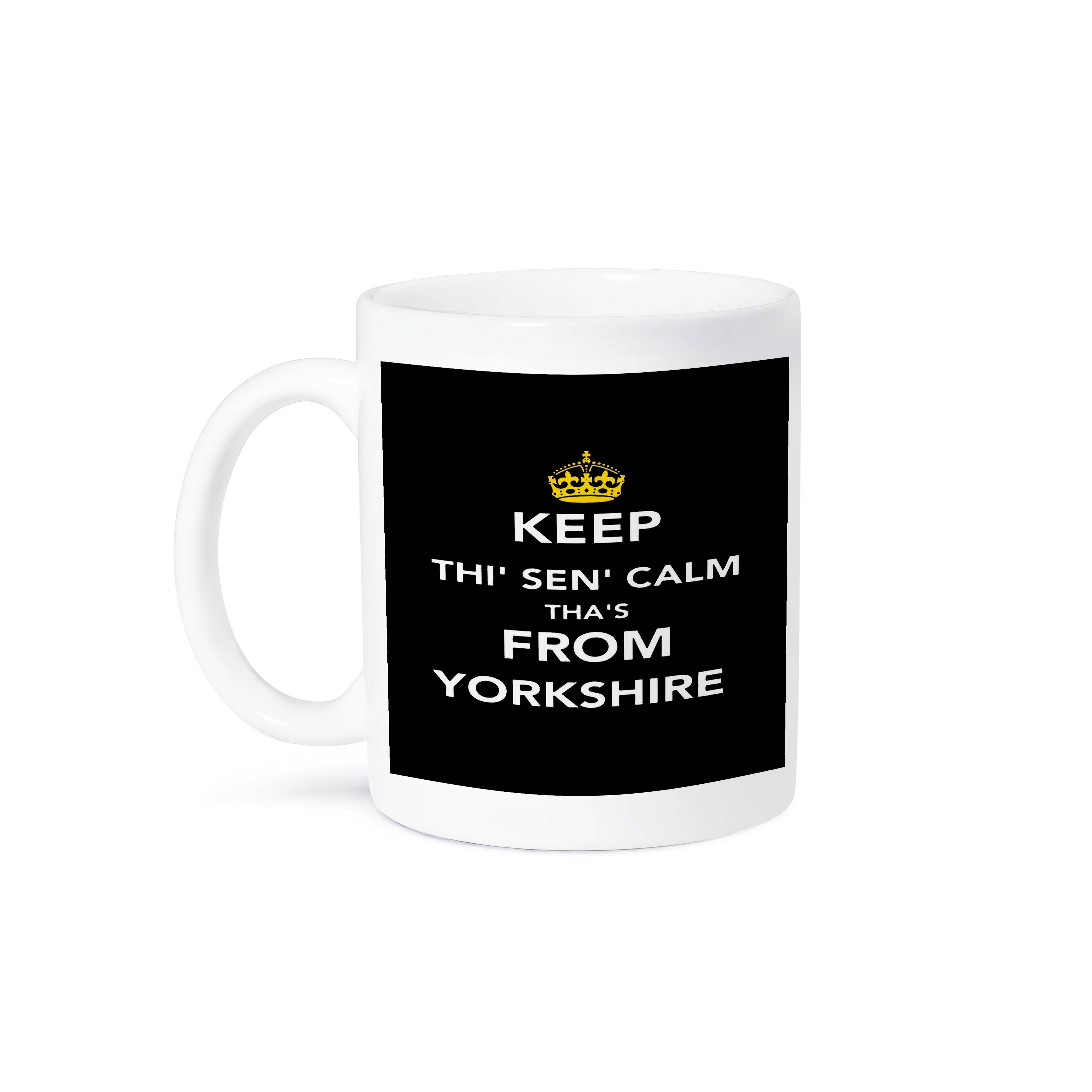 3dRose - Wholesale Coffee Mug - 3dRose, Keep Thi Sen Calm Thas From Yorkshire, Mug8