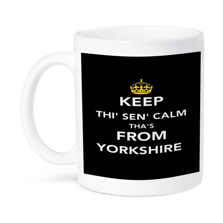 3dRose - Wholesale Coffee Mug - 3dRose, Keep Thi Sen Calm Thas From Yorkshire, Mug8