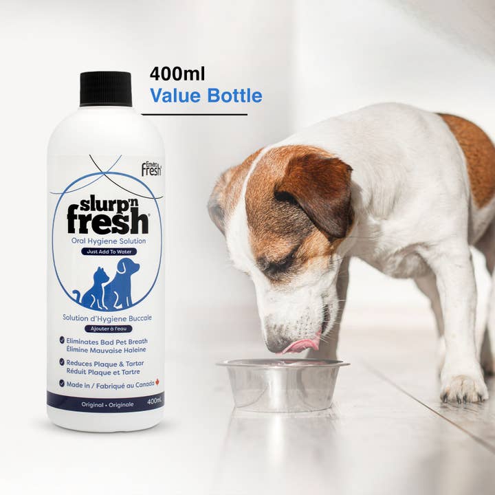 Enviro Fresh – wholesale Pet supplement – Cat/dog – Slurp N' Fresh - Oral Care Additive for Pets 400mL3