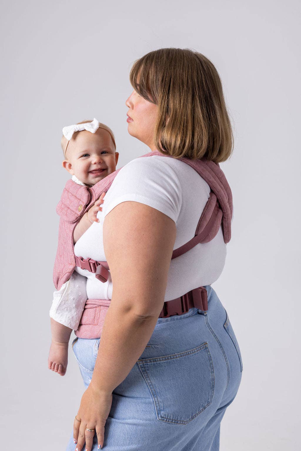 Mabē Baby Carriers - Wholesale Baby Carrier - The Monarch Carrier - Mauve Wings7