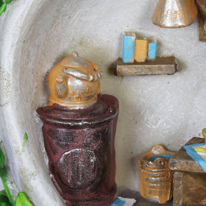 Exhart - Wholesale Outdoor Ornament/Decor - Solar Teapot Fairy House