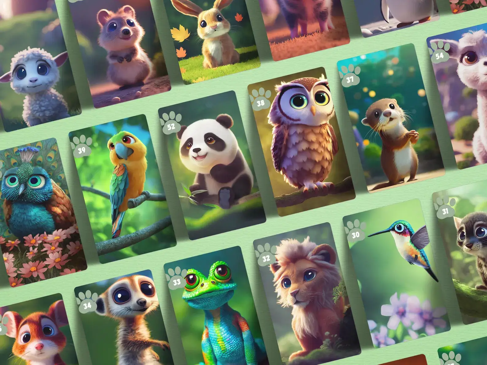 Zia Fox Studios - Wholesale Tarot Cards - Luminous Creatures Oracle2