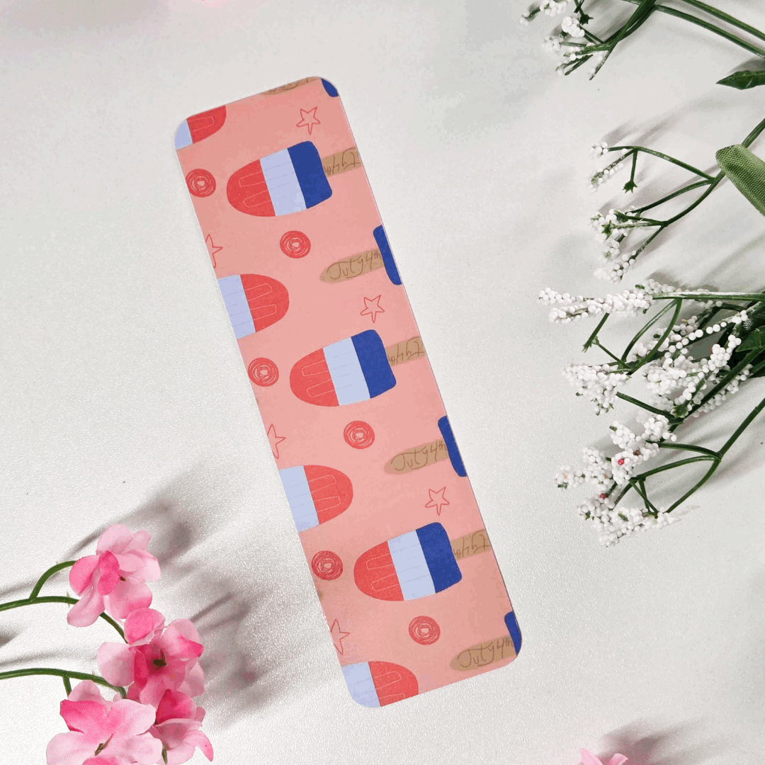 Danielle Fish Illustrations - Wholesale Bookmark - Starry Independence Double Sided Bookmarks3