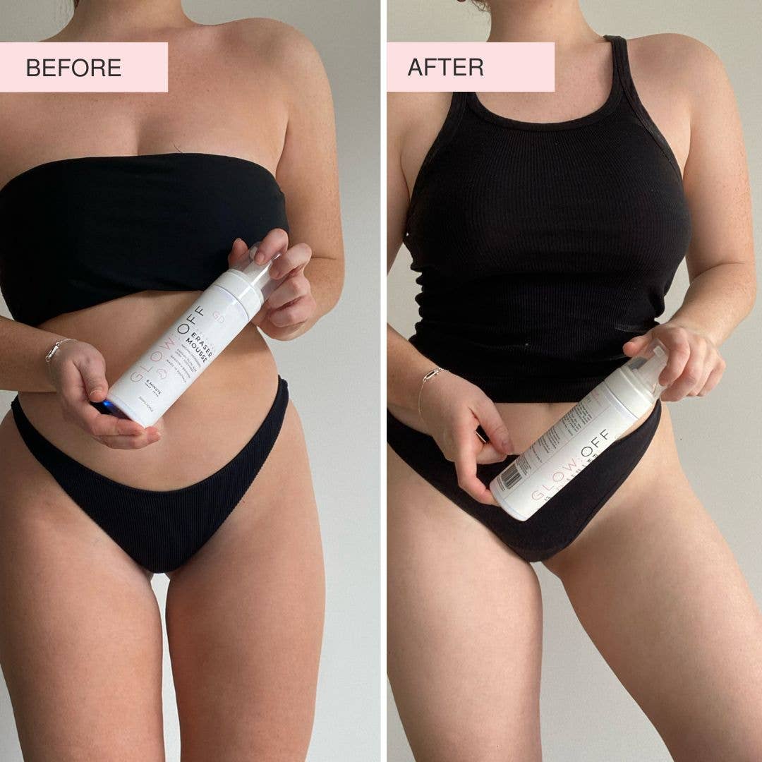 GlowDry Australia - Vendita all'ingrosso Autoabbronzanti - GlowOff - Mousse Cancellante Autoabbronzante1