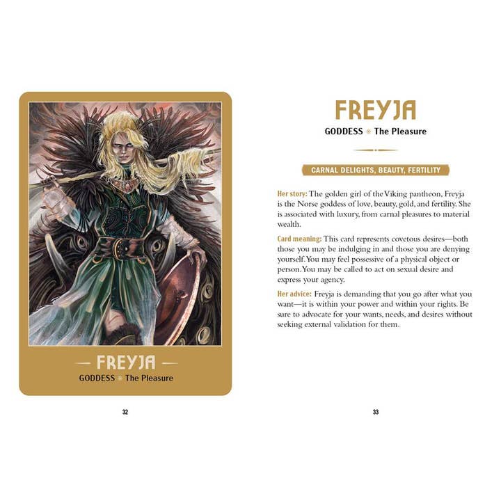 Simon & Schuster - Wholesale Tarot Cards - Women of Myth Oracle Deck by Maria Sofia Marmanides