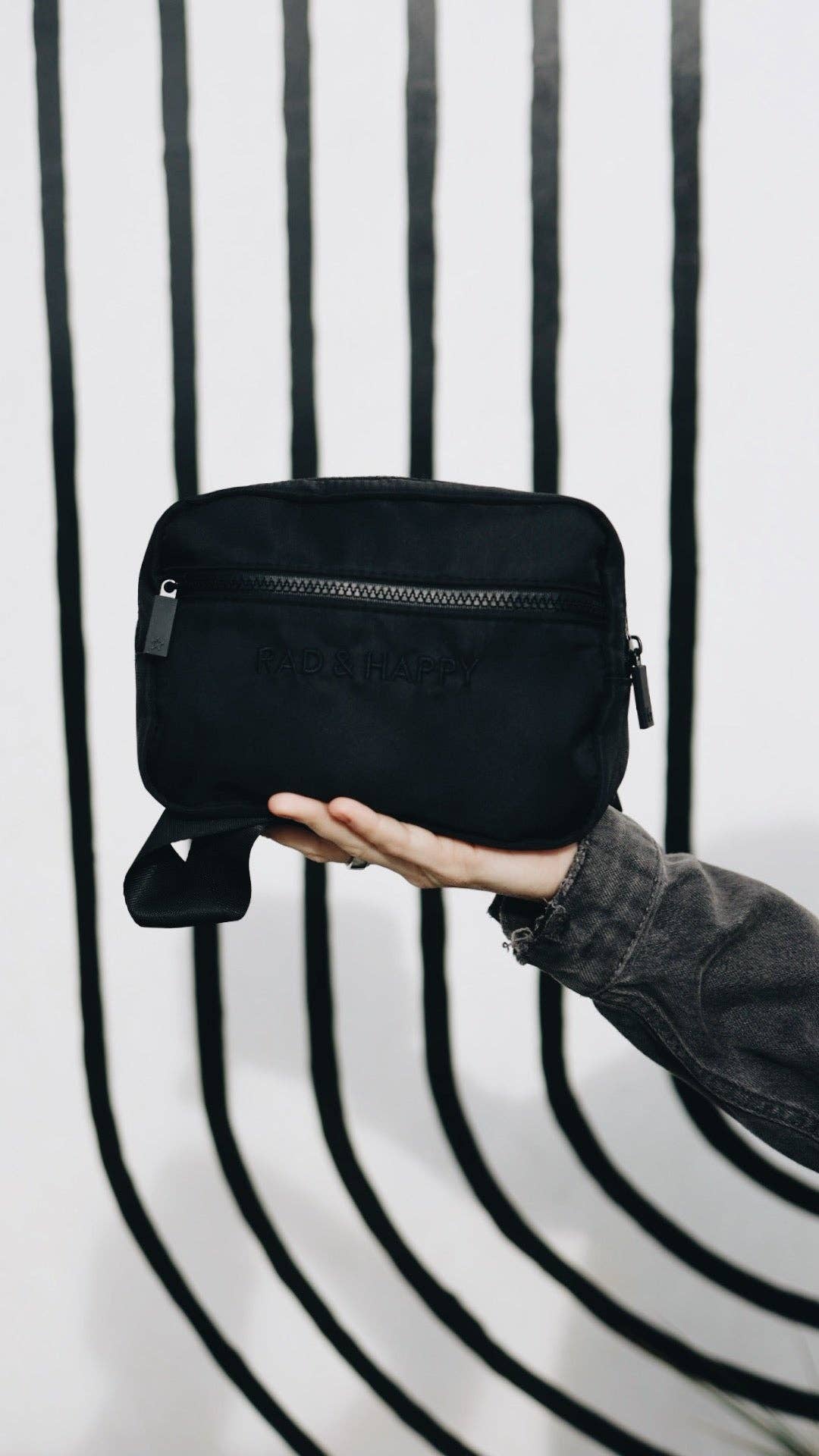 Rad & Happy - Wholesale Belt Bag - Kids - Blackout Rad Pack1