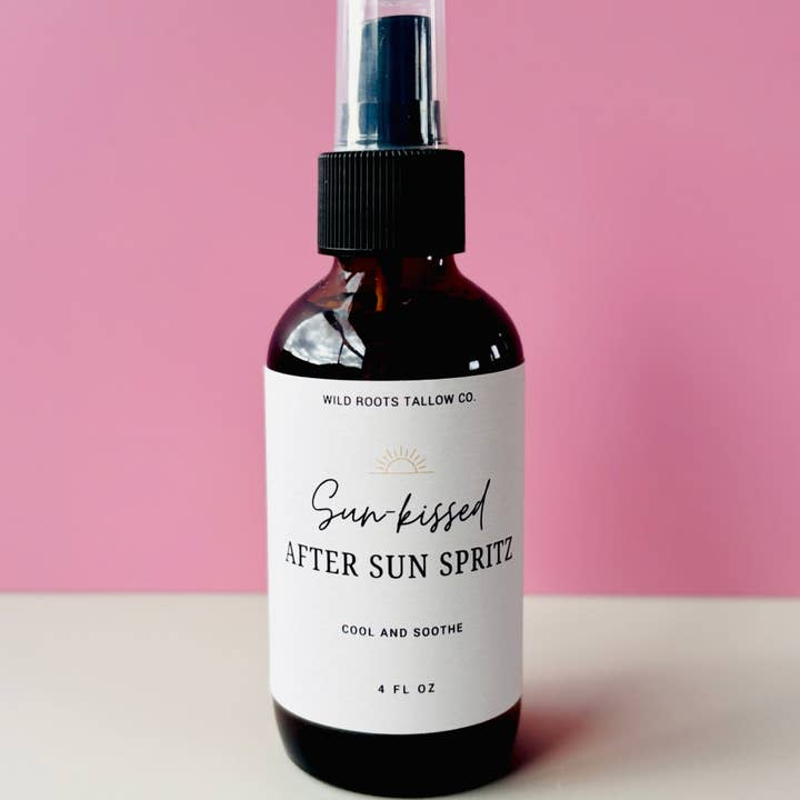 Wild Roots Tallow Co. - Wholesale Aftersun/Sun Damage Repair Cream - Sun-Kissed After Sun Spritz