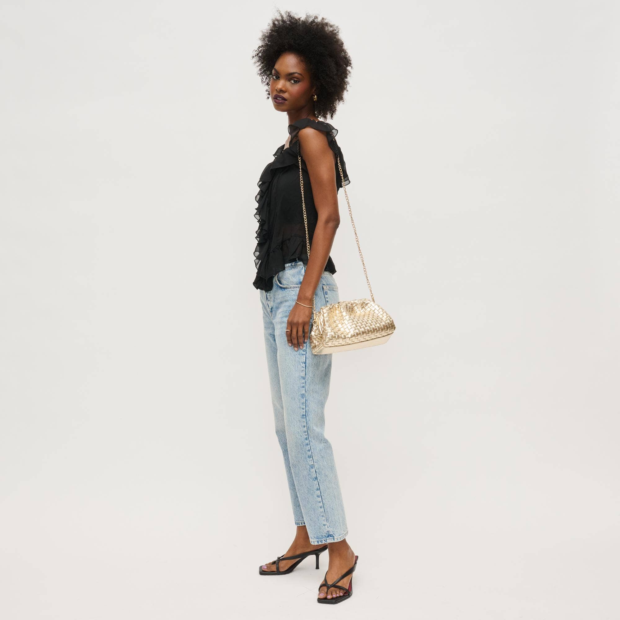 Urban Expressions - Wholesale Clutch Bag - Women's - Tate Woven Frame Clutch19