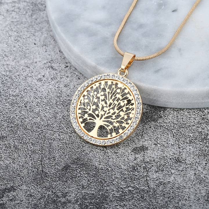 "TREE OF LIFE" DAINTY NECKLACE for wholesale by Ashlen
