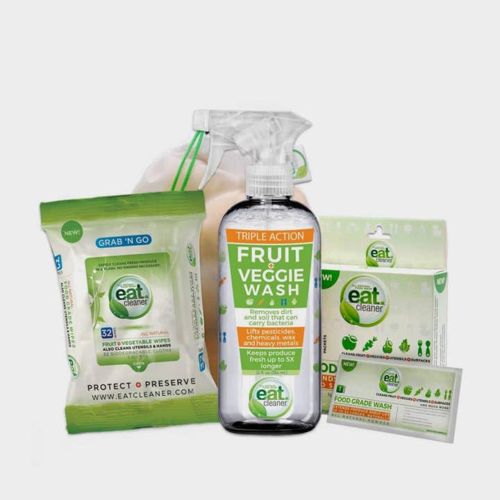 Eat Cleaner - Wholesale Universle reinigingsdoekjes - eatCleaner® alle natuurlijke biologisch afbreekbare doekjes van voedingskwaliteit 32 ct4