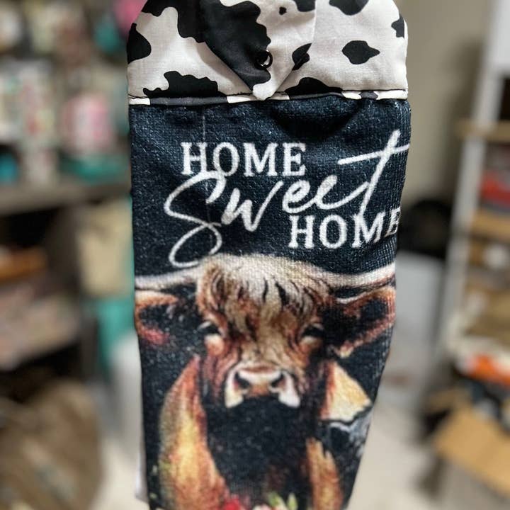 Cedar Hill Country Market - Wholesale Tea Towel - Assorted Kitchen Farmhouse Towels with Snap Closure - Handmade1