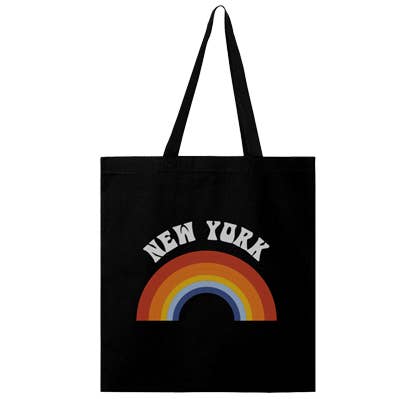 New York Regnbåge Tygväska för wholesale av Happy Place by Lola Star