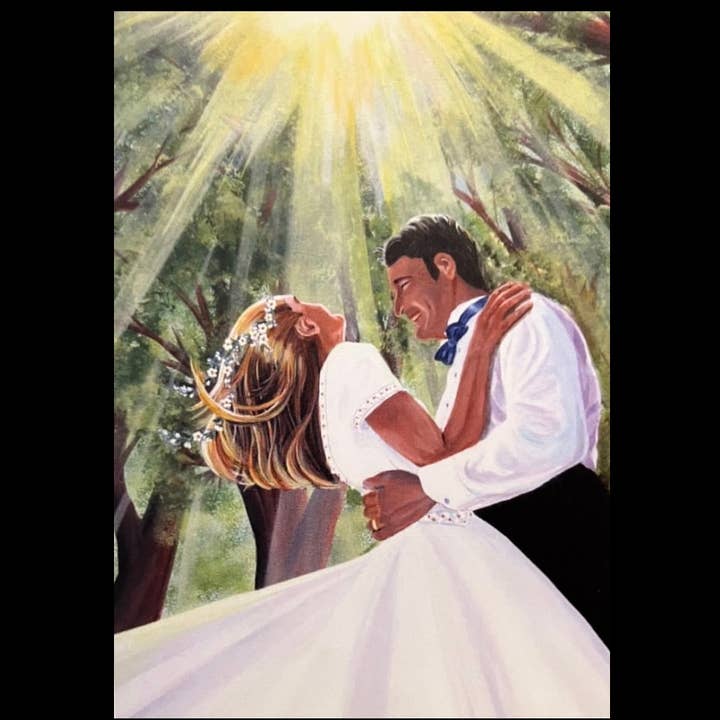 Starla Henninger Wedding Radiance 5x7 Blank Card for wholesale by Greetings From Hospitality Lane