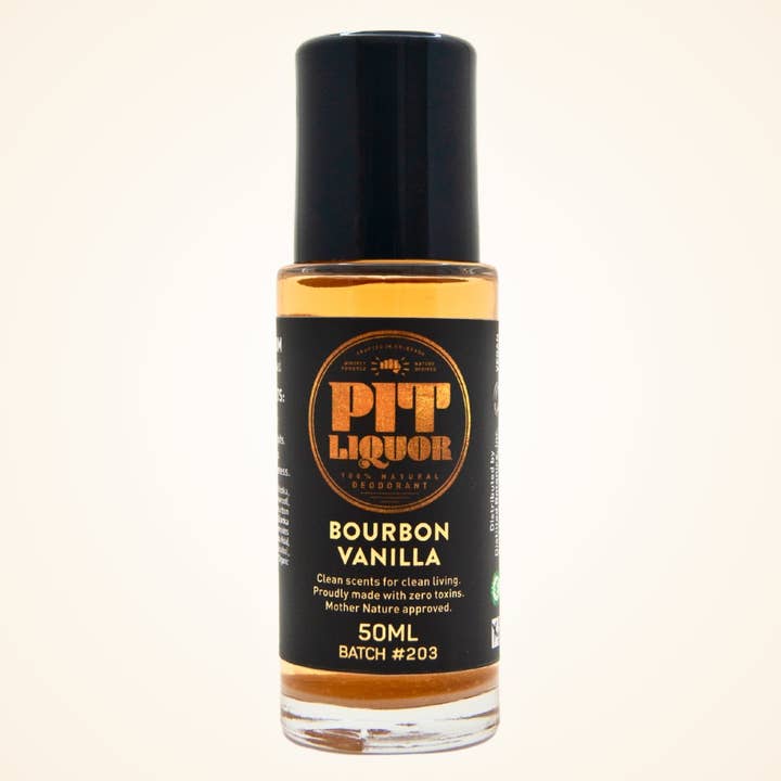 Bourbon Vanilla Deodorant for wholesale by Pit Liquor