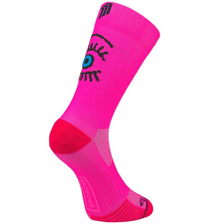 SPORCKS - Wholesale Socks - Unisex - EYE PINK - RUNNING SOCK