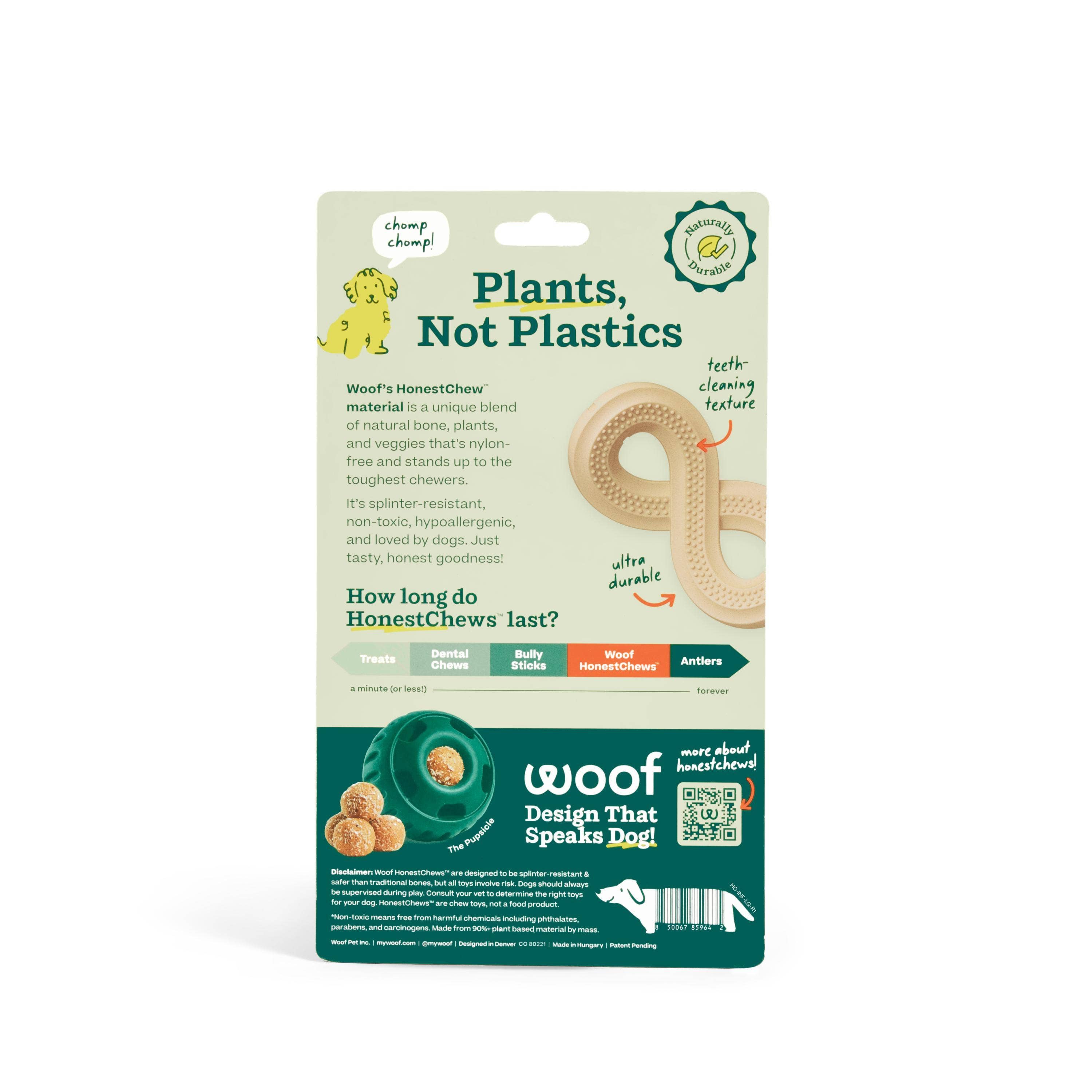 Woof - Wholesale Pet Chew Toy - Dog - HonestChew1