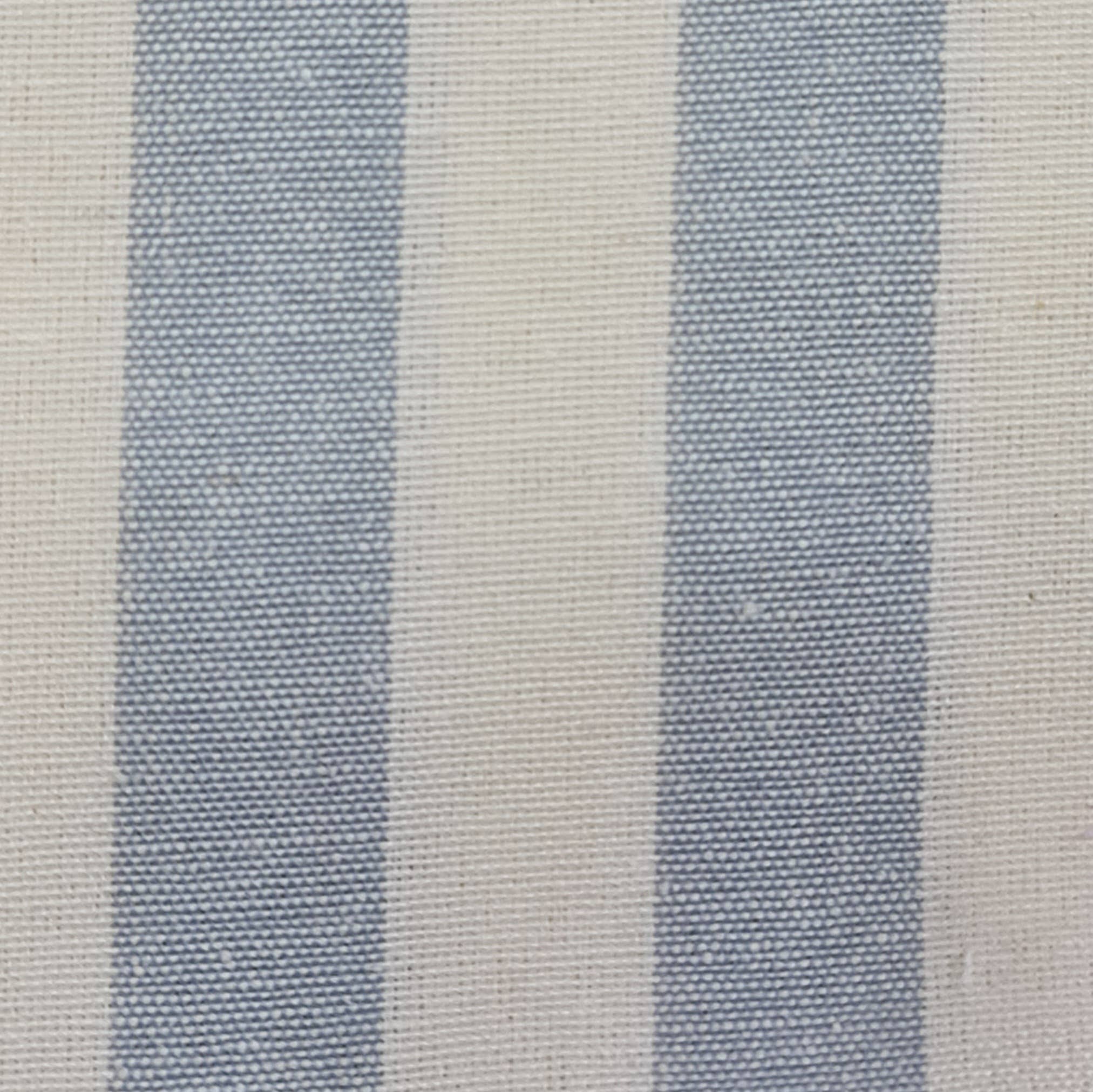 Lunaria Lab - Wholesale Christmas Decoration - Padded Bow in Wide Striped Cotton 14x15cm13