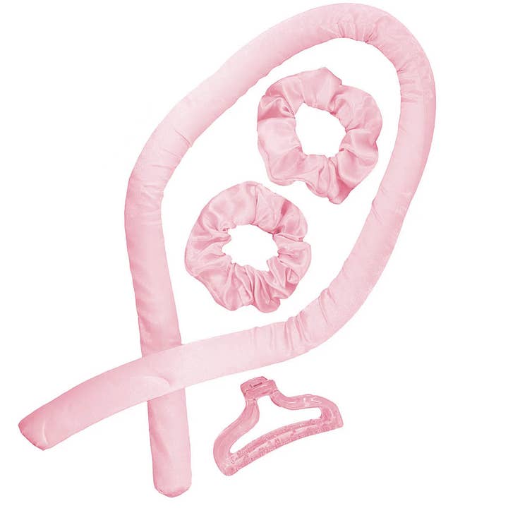 Morning Glamour - Wholesale Hair Curlers - Heatless Satin Curler Set-effortless curls, no heat damage