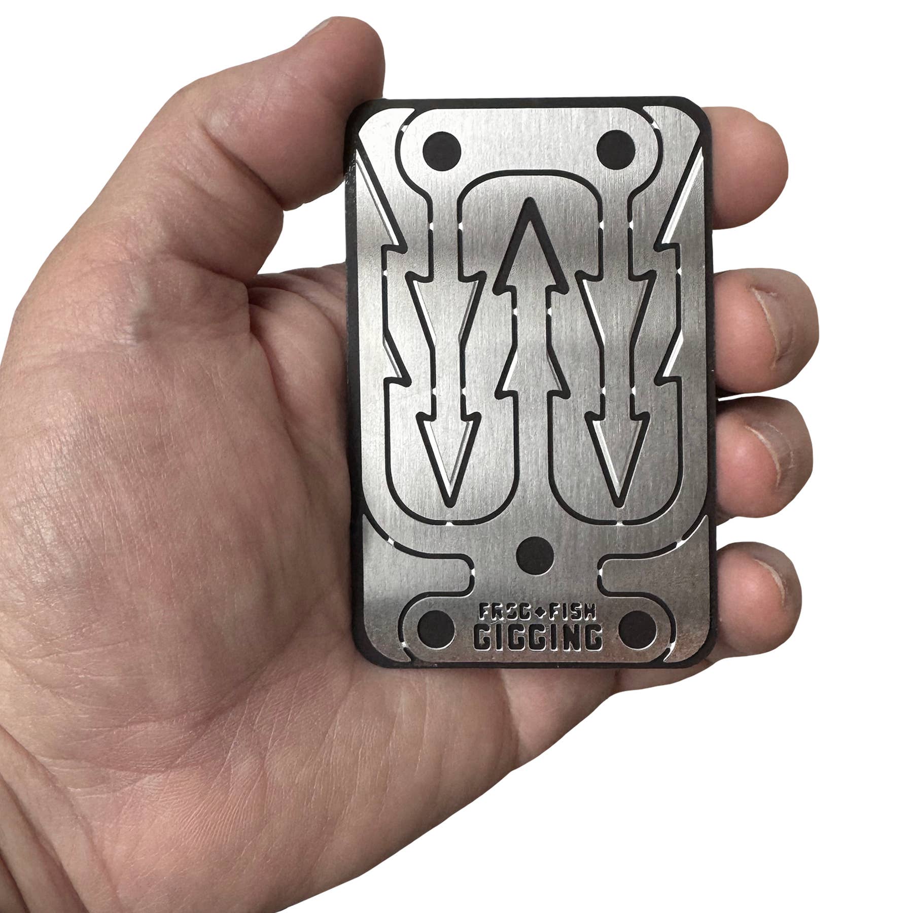 Lucky Jack - Wholesale Sporting Accessories - Frog & Fish Gigging Card - Adventure Card