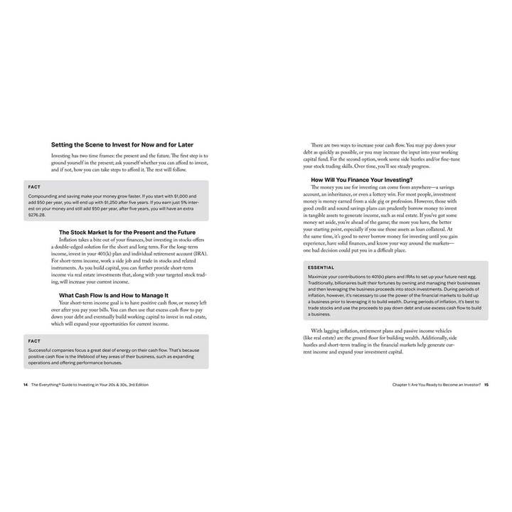 Simon & Schuster UK – wholesale Teen and young adult book – Everything Guide to Investing in Your 20s & 30s4