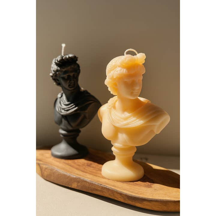 Aroma Therapy Candle - Wholesale Novelty Candle - Sculptured Apollo Bust Candle6