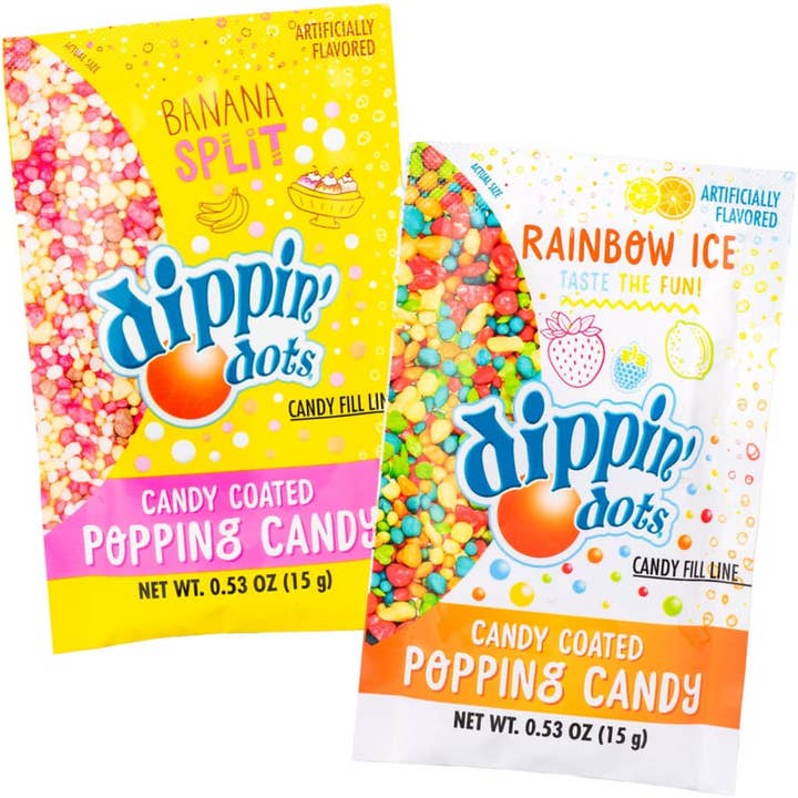 I Got Your Candy - Venta al por mayor Golosinas duras - Caramelos efervescentes recubiertos de Dippin’ Dots de Koko .53oz - 6/36ct1