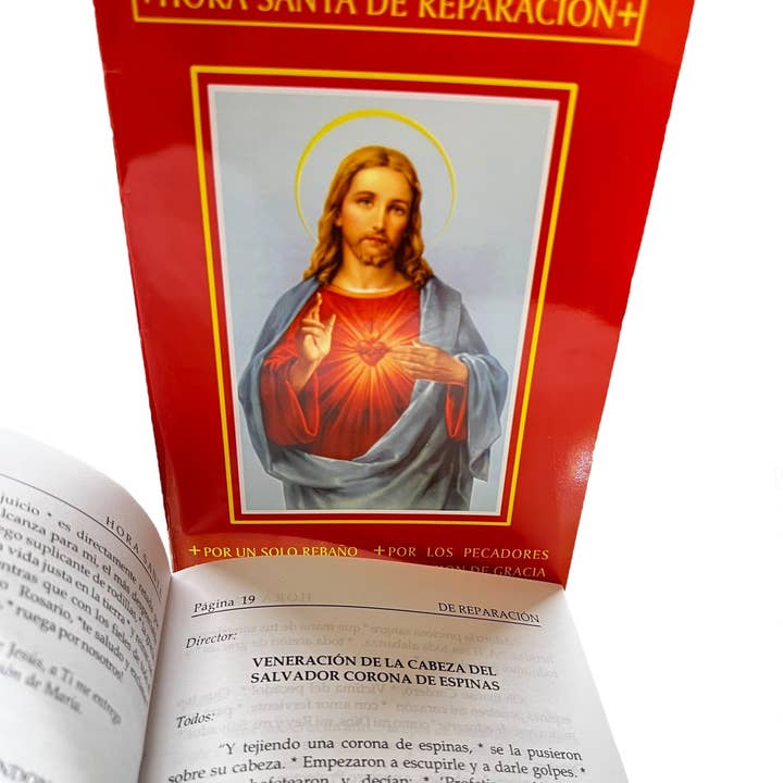 SAN JUDITAS RELIGIOUS ARTICLES - Wholesale Book - Adult - HORA SANTA DE REPARACION1
