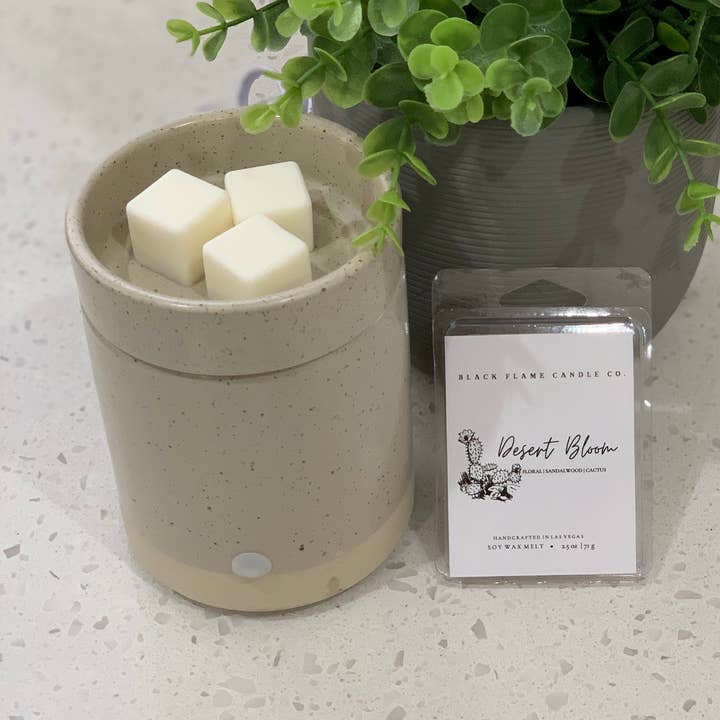 DESERT BLOOM WAX MELT for wholesale by Black Flame Candle Co.
