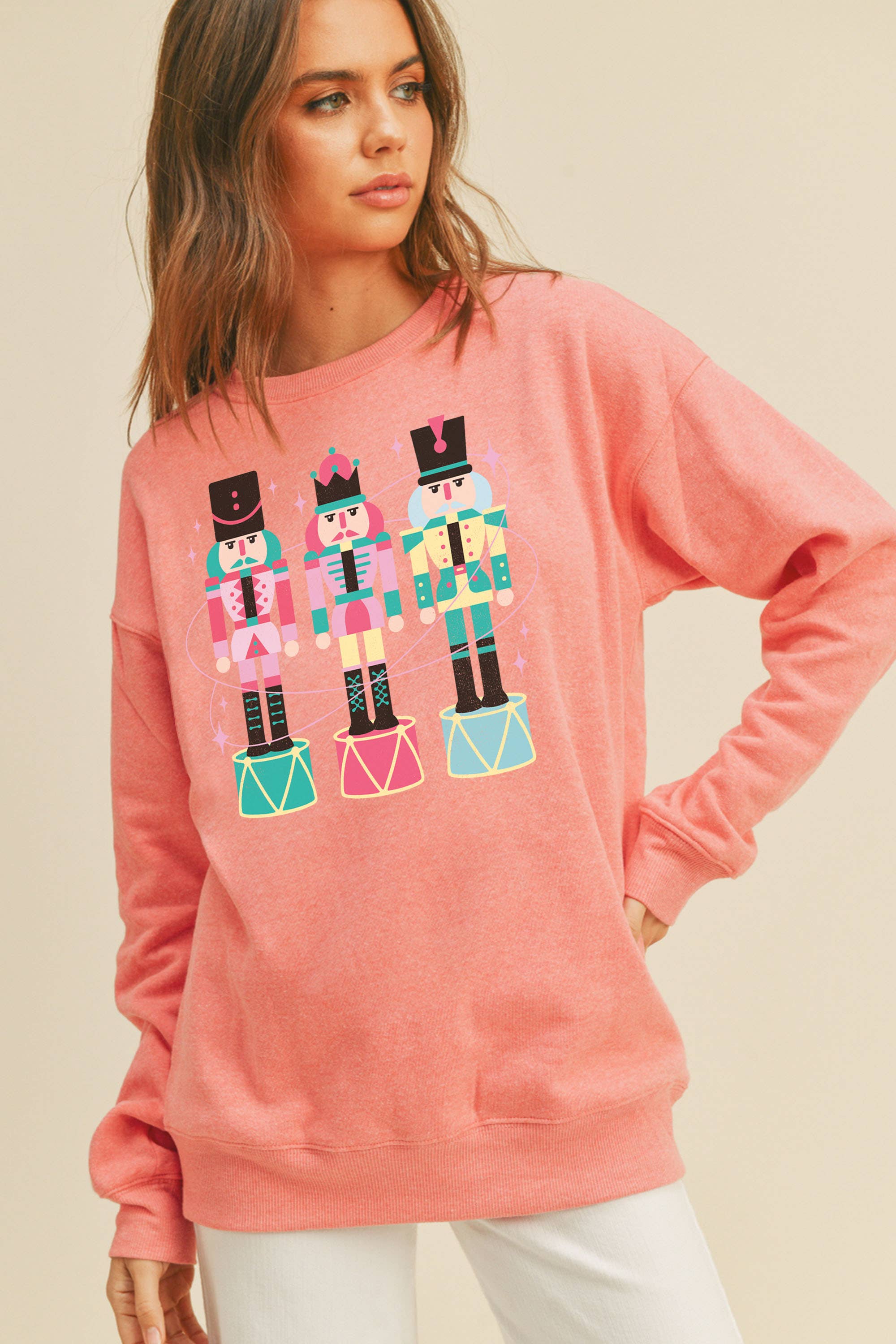 Honestee - Wholesale Sweatshirt - Women's - The Nutcracker Long Sleeve Sweatshirt5