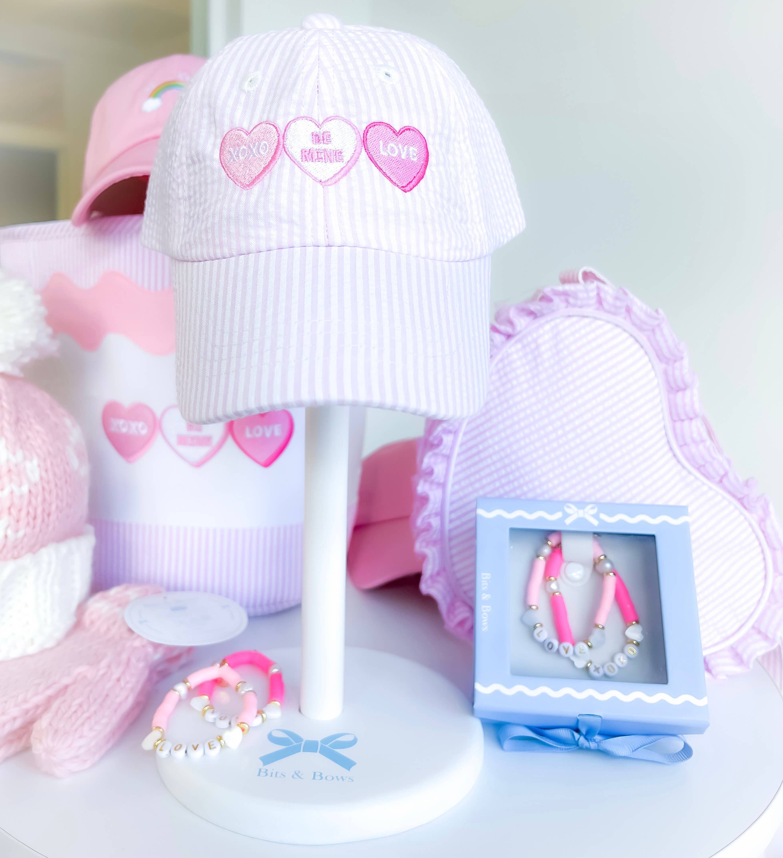 Bits & Bows - Wholesale Beaded Bracelet - Love Bracelet Gift Set1