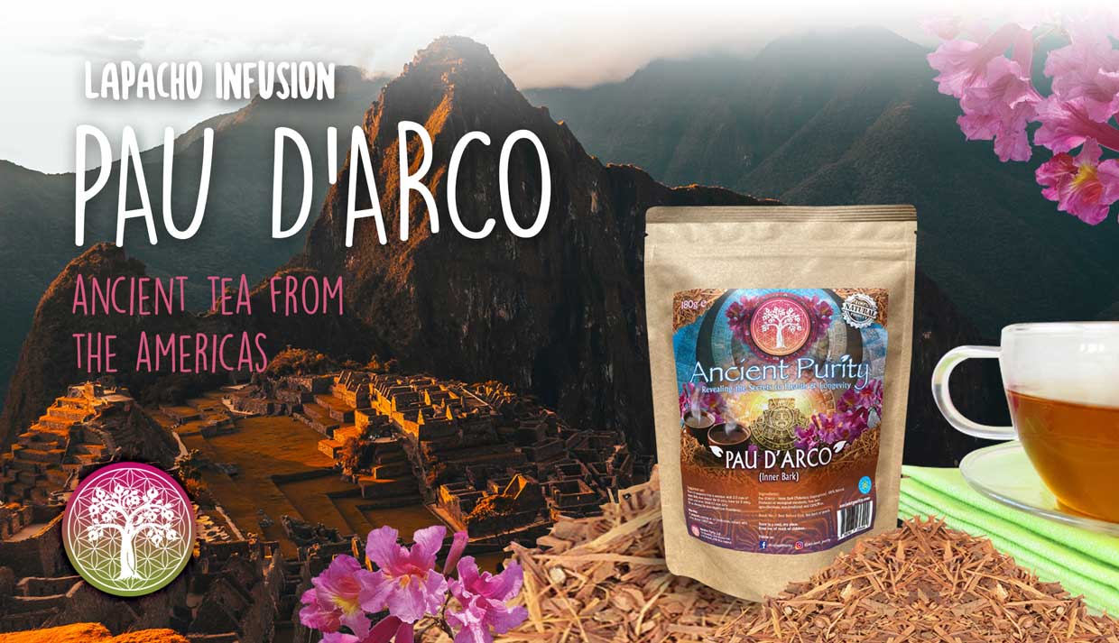 Ancient Purity – wholesale Löst te – Pau d'Arco 180g (Inre Bark) Mitokondrier / NAD+/ Brun Fett7