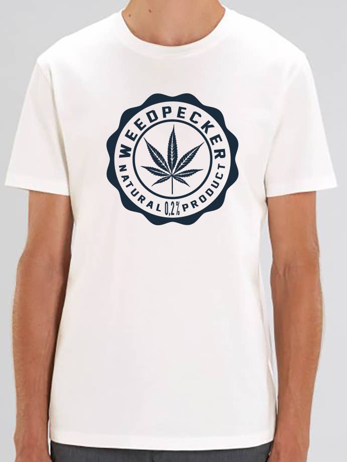 NATURAL TEE for wholesale by weedpecker