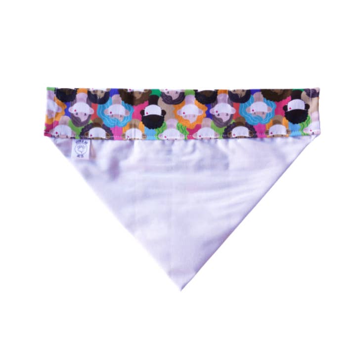 Steph & Joe Art Co. - Wholesale Pet bandana – Dog - Dog Bandana - Mask On2