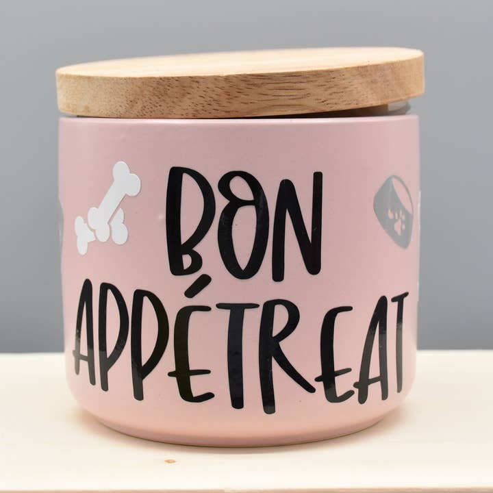 Leckerlieglas | Bon Appetreat ROSA für den Großhandel von pinkabell e.U.