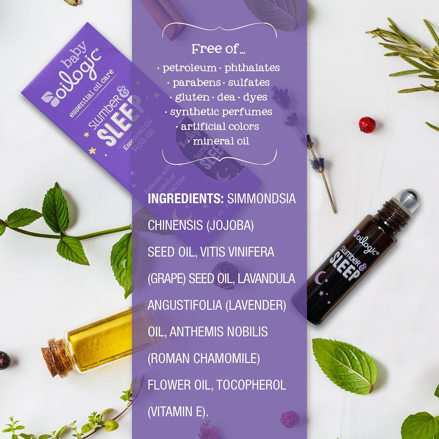 Oilogic Baby & Kid Solutions - Wholesale Essential Oil Roll-On - Slumber & Sleep Essential Oil Roll-On7