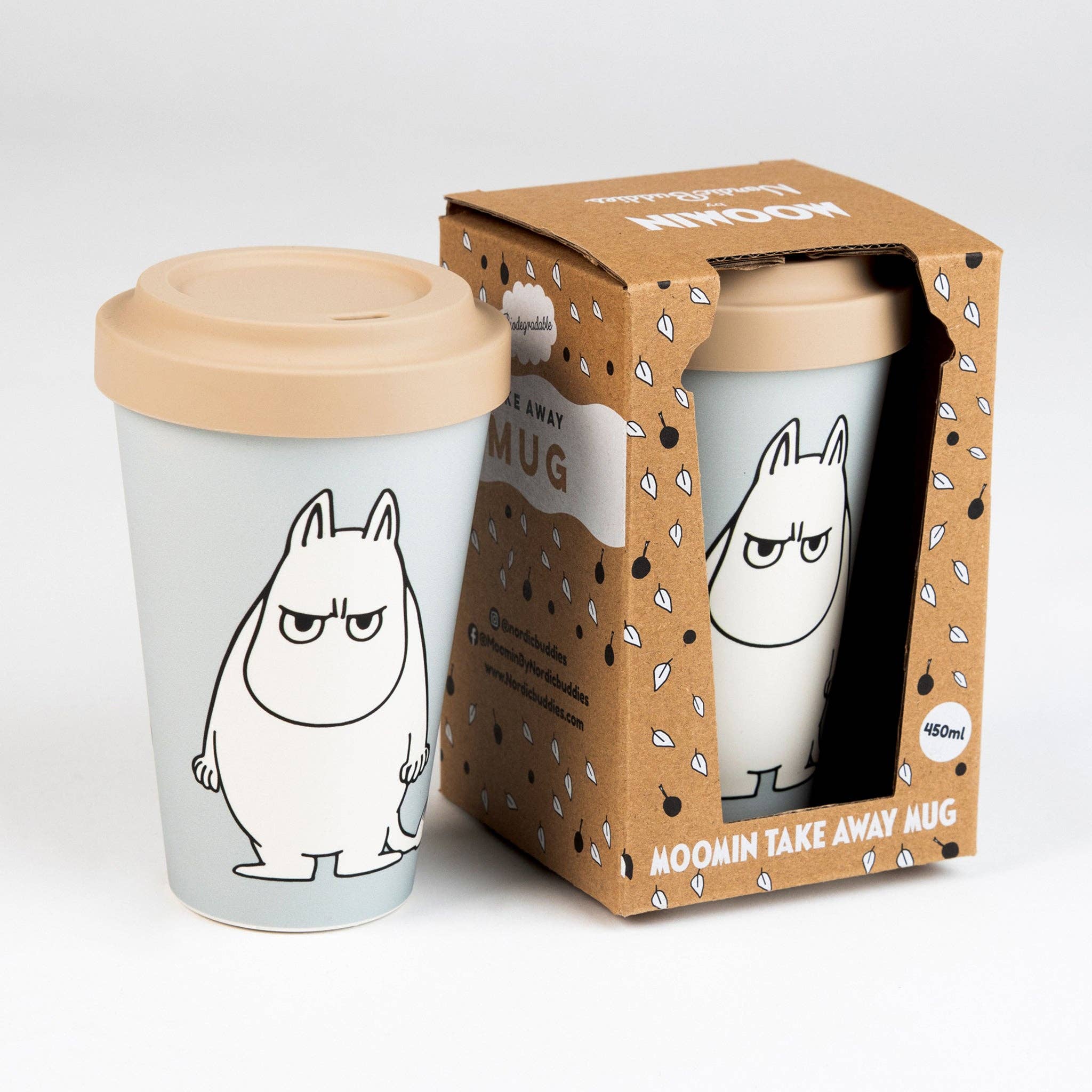 Nordicbuddies - Wholesale Coffee Mug - Moomintroll's Temper Take Away Mug2
