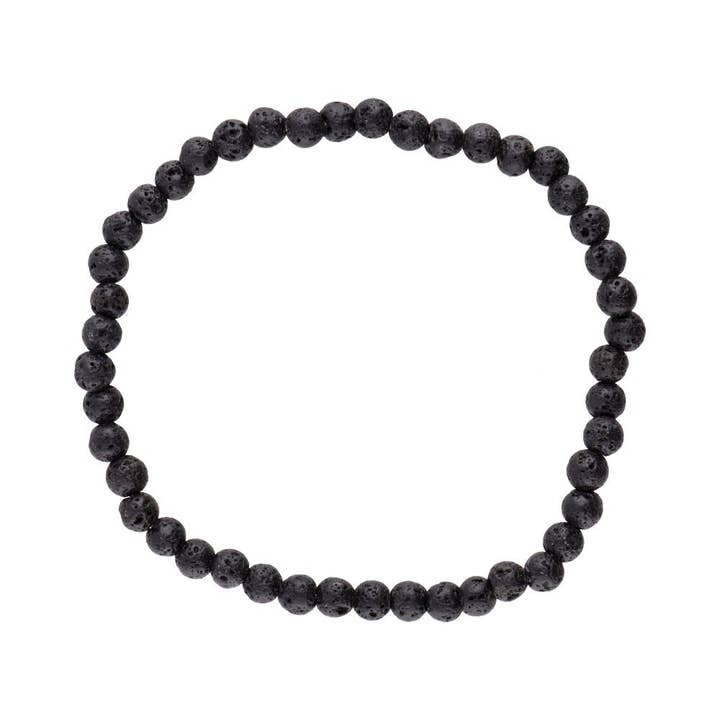 Vives de la Cortada S.L - Wholesale Aromatherapy Bracelet - Lava 4mm Bracelet1