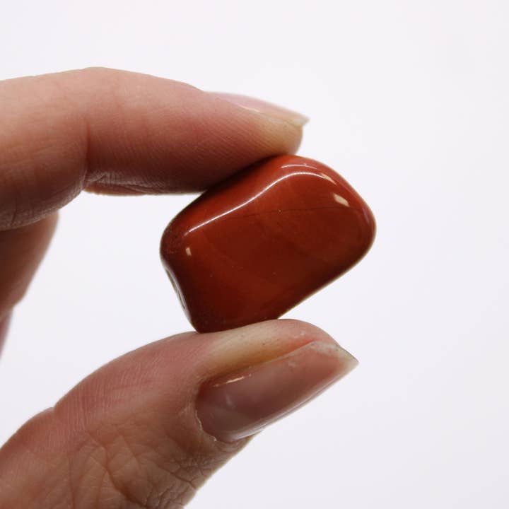 AW Artisan – Großhandel Spiritueller Stein/Kristall – Kleine afrikanische Steine - Jaspis - Rot